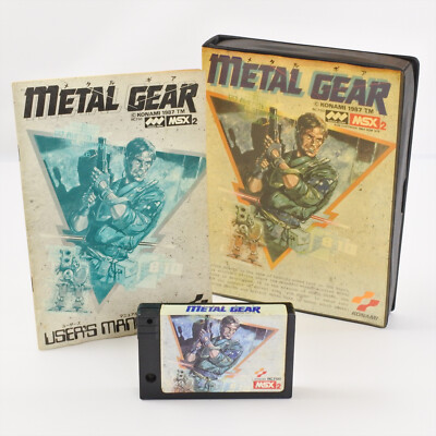 MSX2 METAL GEAR Konami Japan Game d021 msx | eBay