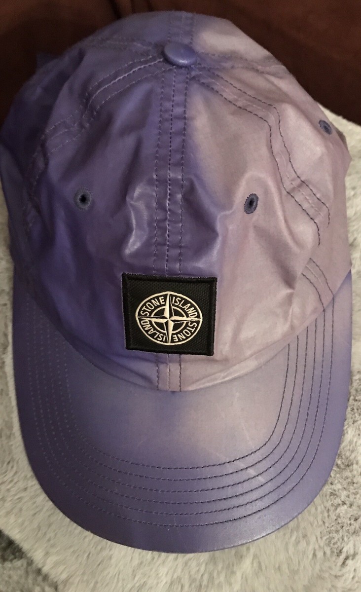 Supreme x Stone Island Heat Reactive Hat Authentic (2016) Purple