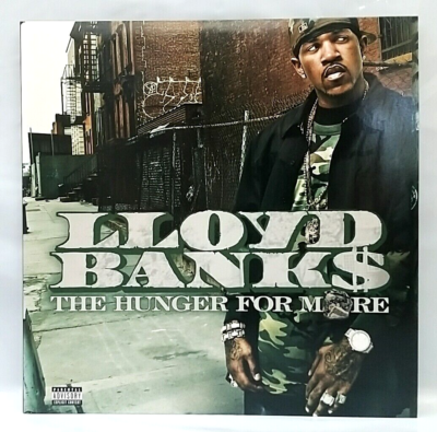 LP) Lloyd Banks ‎– The Hunger For More, US OG Press, B0002826-01
