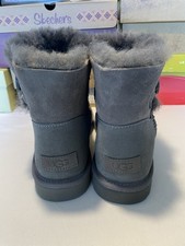 UGG Australia Bailey Button Gray Boots for Women for sale | eBay