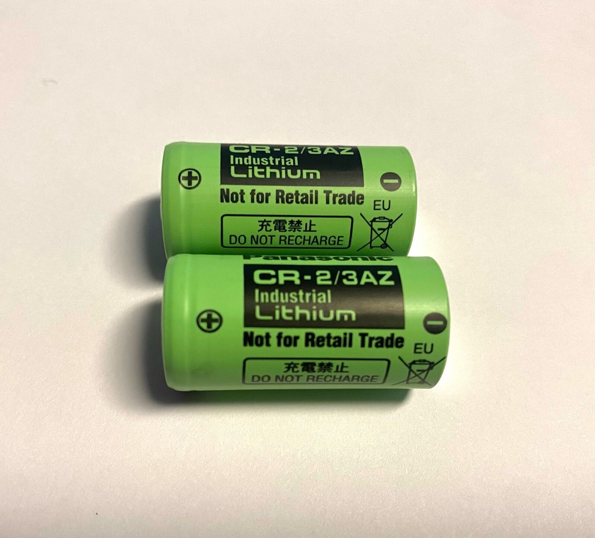 Panasonic CR-2/3AZ Industrial Lithium Battery 3V 2 Pack | eBay