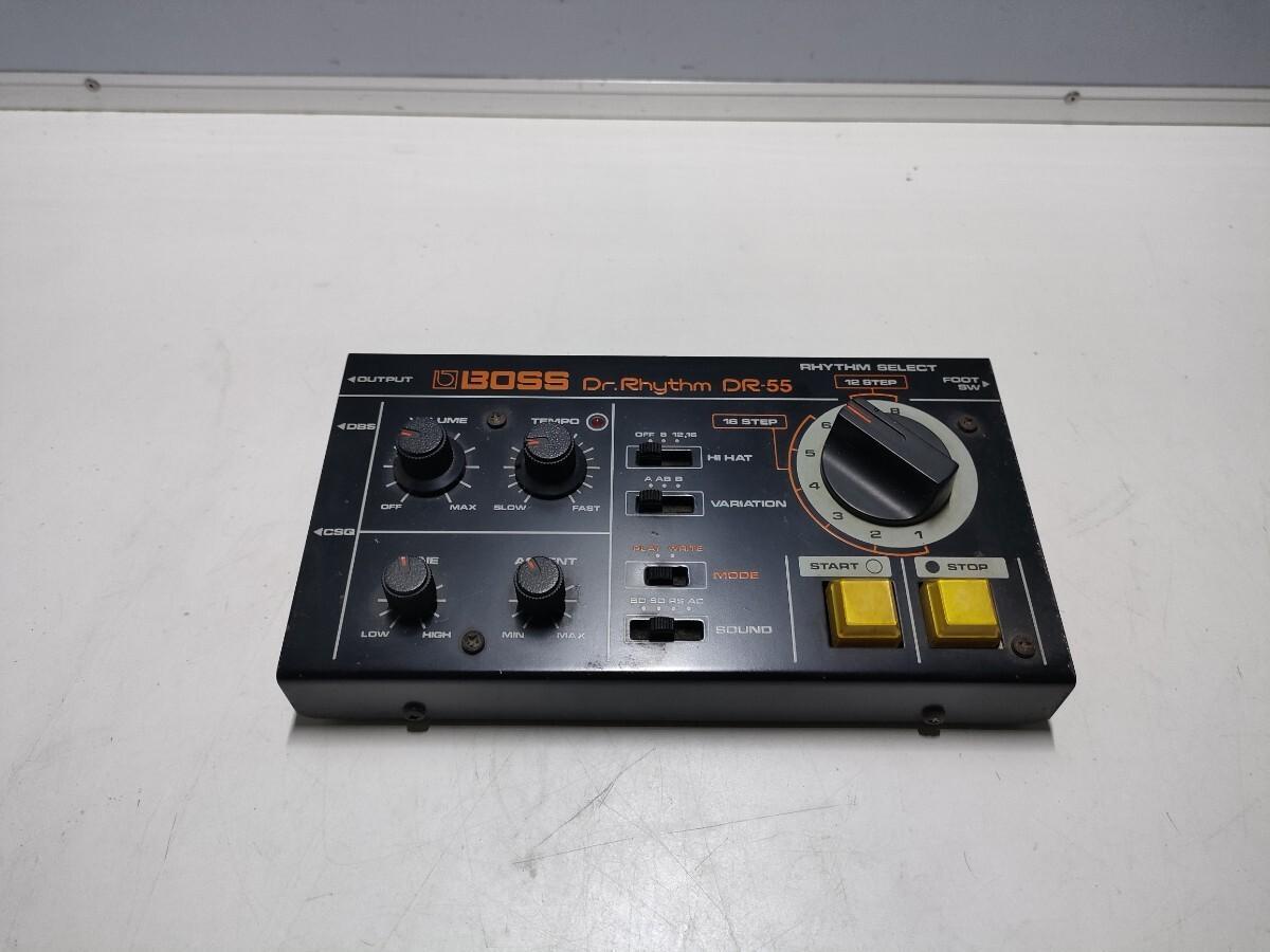 Boss DR-55 Dr Rhythm Analog Drum Machine Working Tested | eBay