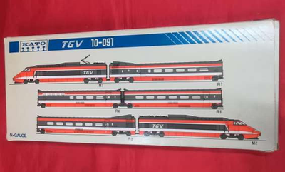 KATO TGV 10-091 Nゲージ 6両編成 KATO TGV 10-091 Nゲージ 6両編成