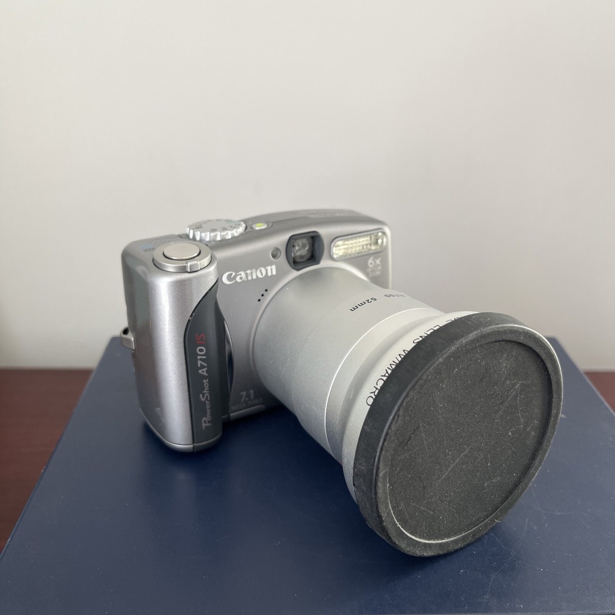 Canon PowerShot A710 IS Digital Camera 7.1 Mega Pixel Wide Lens w