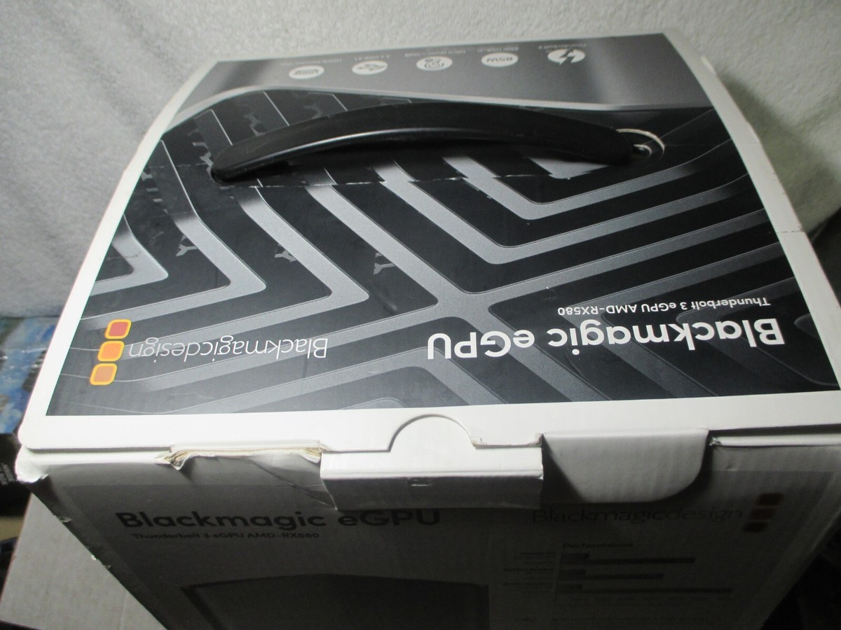 BlackMagic eGPU - AMD RX580 8GB | Thunderbolt GDDR5 External