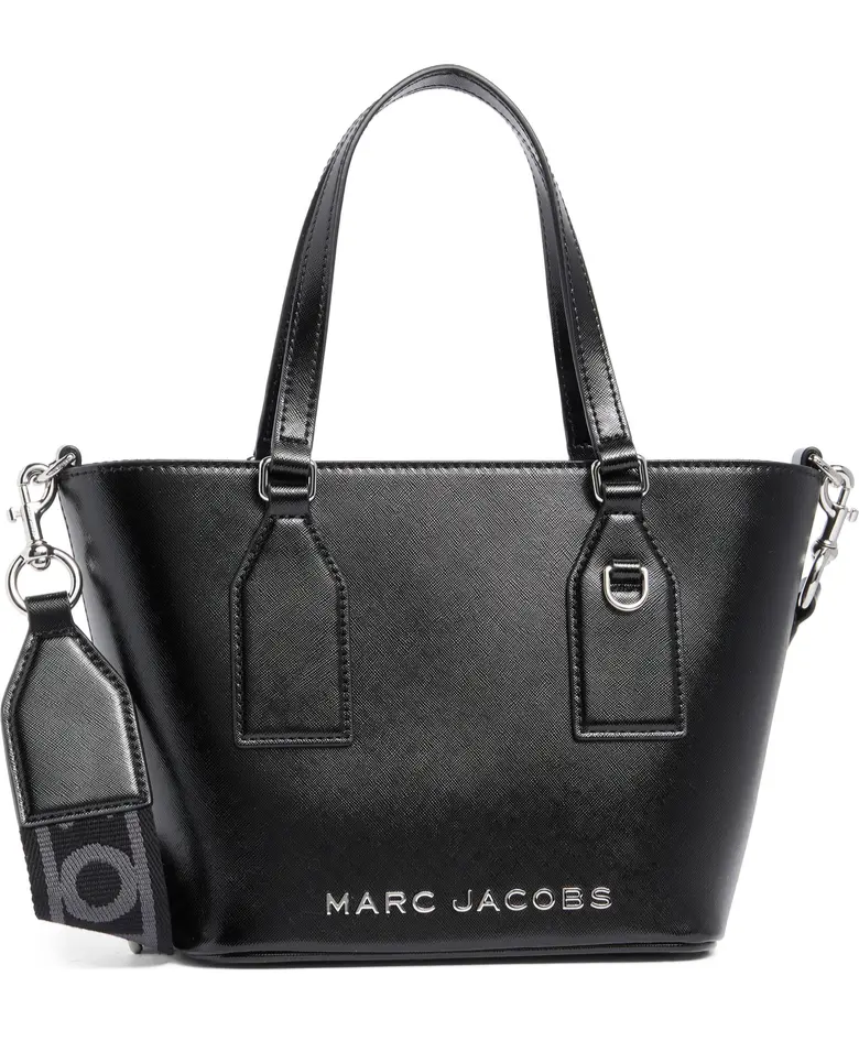 Marc Jacobs Trademarc Small Tote Satchel Crossbody ~NWT~ Black | eBay