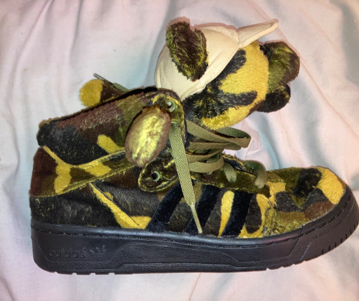 Size 10 - adidas Js Panda Bear Jeremy Scott | eBay