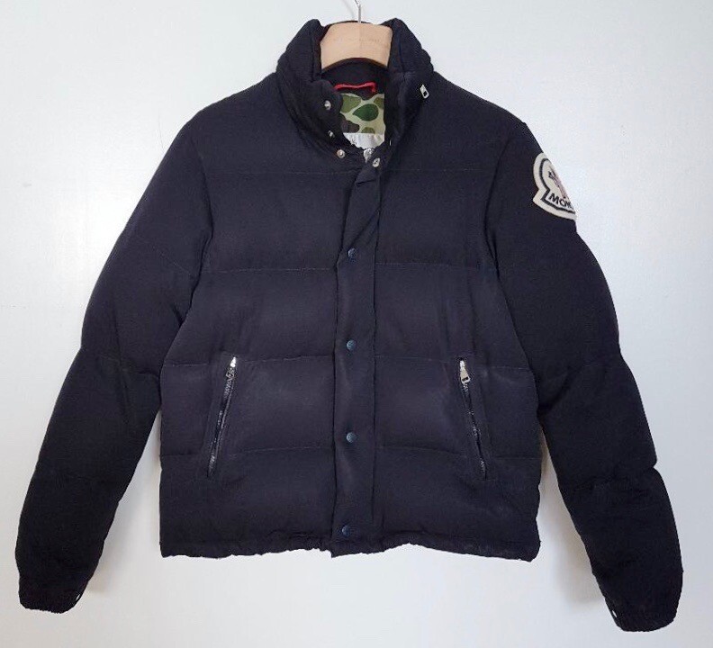 MONCLER X JUNYA WATANABE * - MAN WOOL DOWN JACKET - W/ CAMO LINING