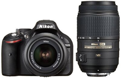 Nikon Digital SLR Camera D5200WZBK AF-S DX NIKKOR 18-55mm f/3.5