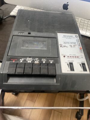 Vintage Sharp RD-767AV Cassette Player/Recorder | eBay