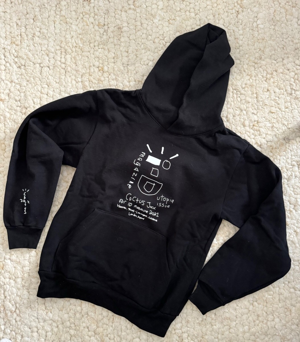Travis Scott Cactus Jack iD Magazine Utopia Issue Hoodie | eBay