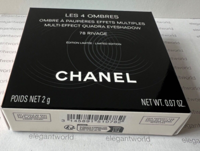CHANEL LES 4 OMBRES Multi-Effect Quadra Eyeshadow - #78 RIVAGE