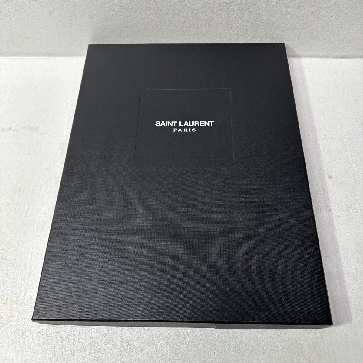 AUTHENTIC SAINT LAURENT PARIS BLACK EMPTY BOX 16”x12”x1.25” | eBay