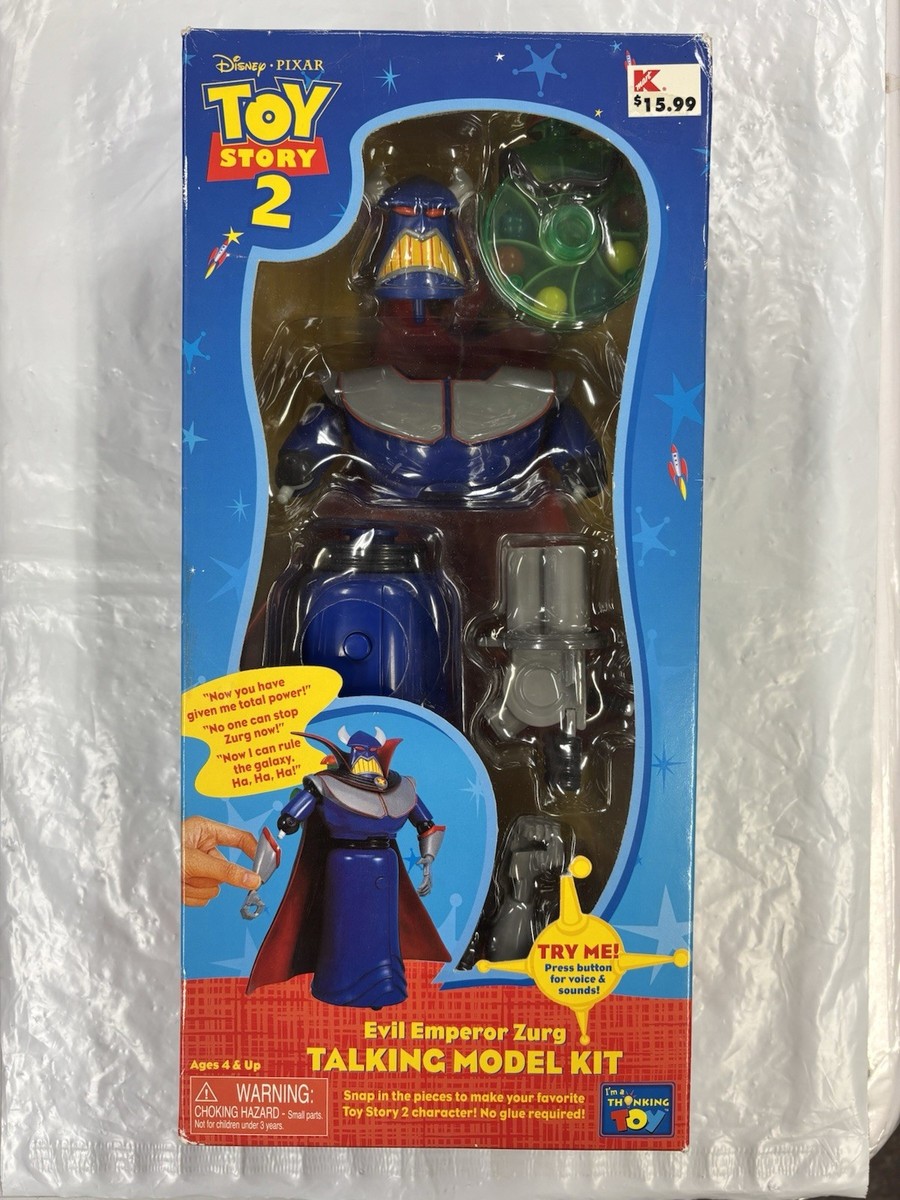 Disney Pixar Toy Story 2 Evil Emperor Zurg Talking Model Kit