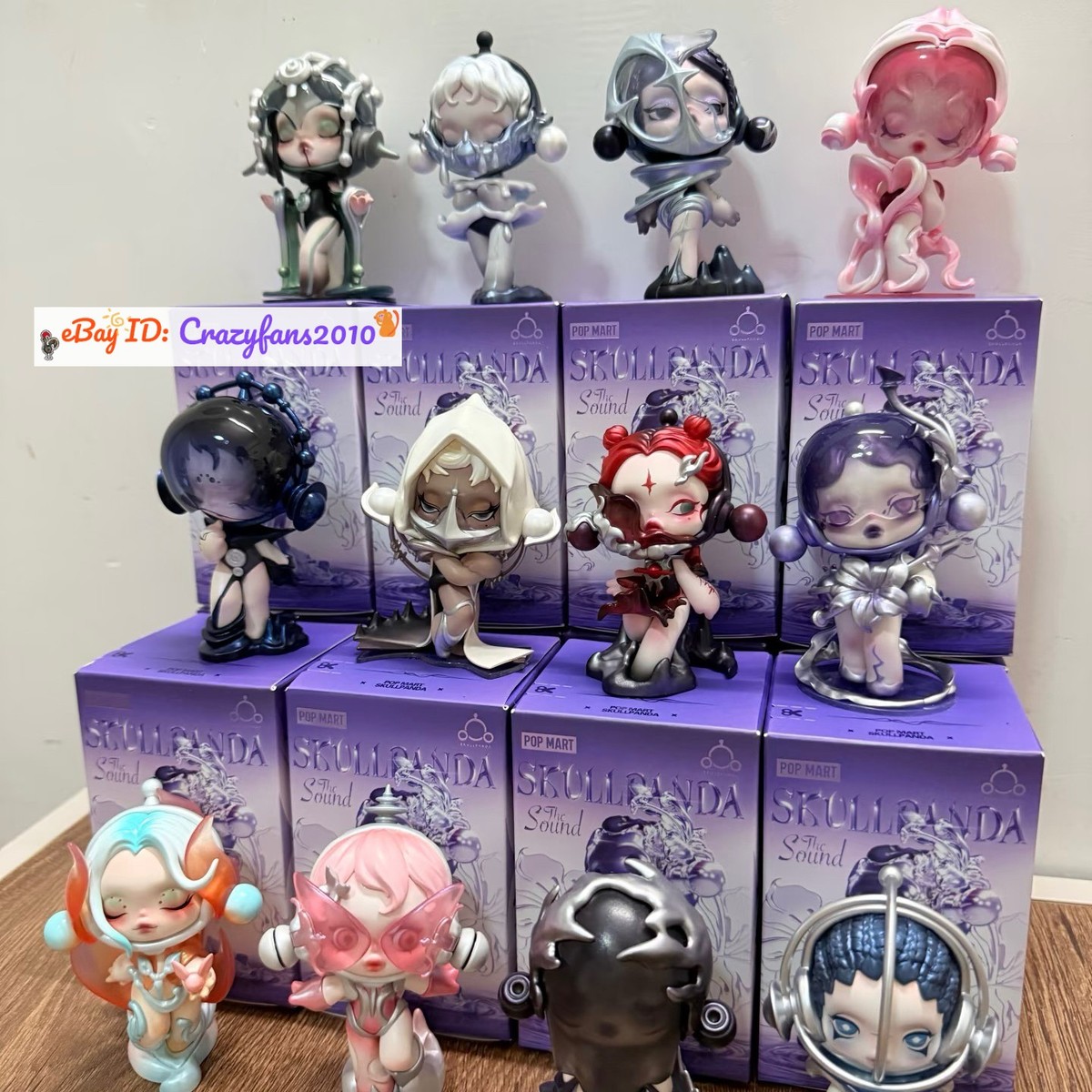 POP MART Skullpanda The Sound Series Blind Box Confirmed Figure