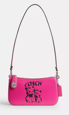 Coach The Lil Nas X Drop Penn Shoulder Bag in Fuchsia Pink (with