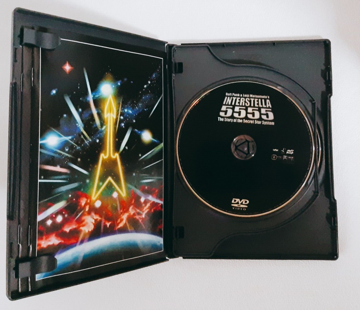 DAFT PUNK INTERSTELLA 5555 Special edition DVD & CD w/3D card