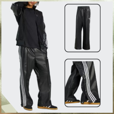 adidas x Jeremy Scott JY2015 Faux Leather Wide Pants [Japan size