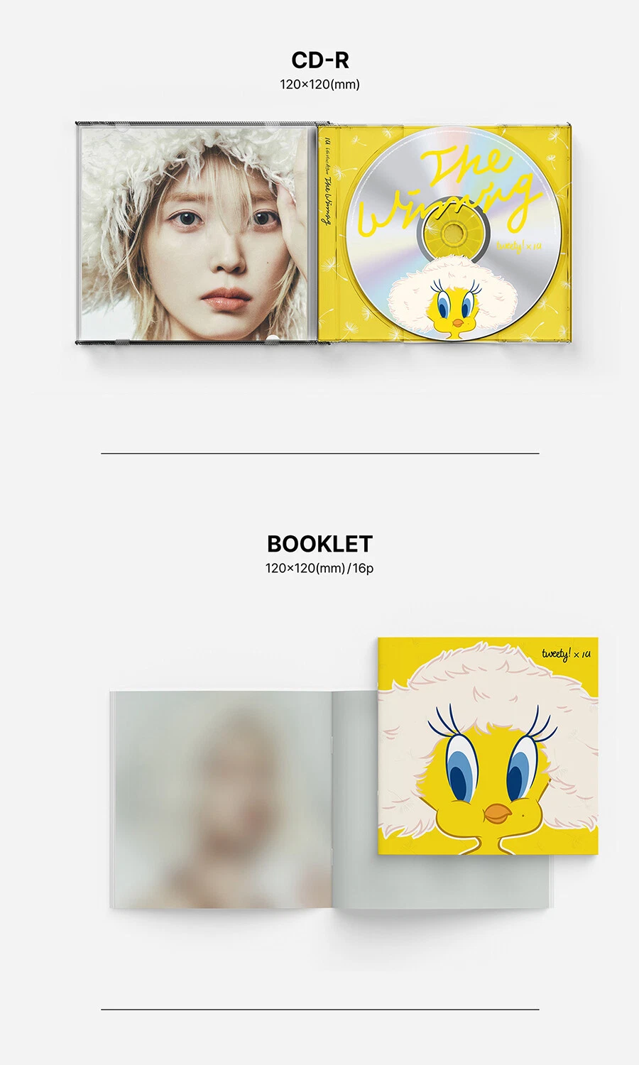 IU [THE WINNING] 6th Mini Album SPECIAL Ver/CD+2 Book+Magnet+2