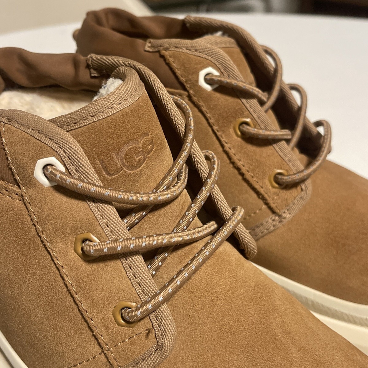 UGG NEUMEL WEATHER HYBRID CHESTNUT / WHITECAP ALL GENDER BOOTS