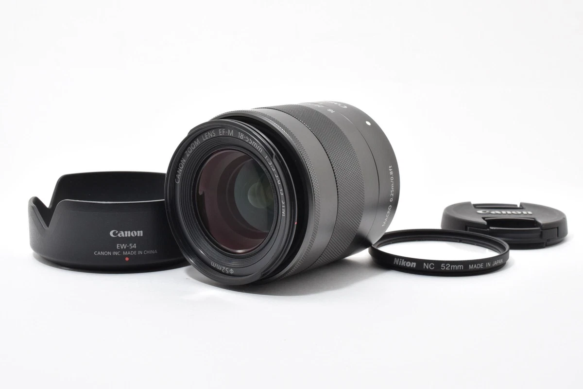 Canon EF-M 18-55mm Camera Lenses for sale | eBay