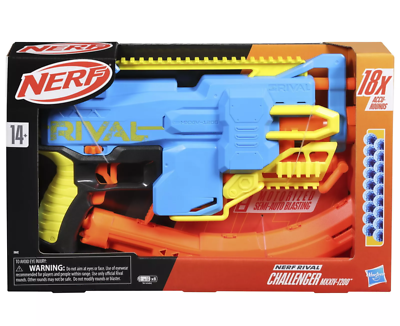 NERF 2-Pack of Rival Challenger MXXIV-1200 Motorized Blaster, 18