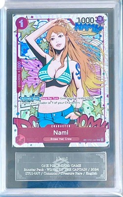 PSA9 ナミ トレジャーレアTREASURE RARE 海外限定 PSA9 ナミ