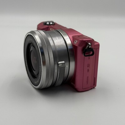 Sony Alpha A5000 20.1MP Flip Screen Mirrorless Camera with PZ 16