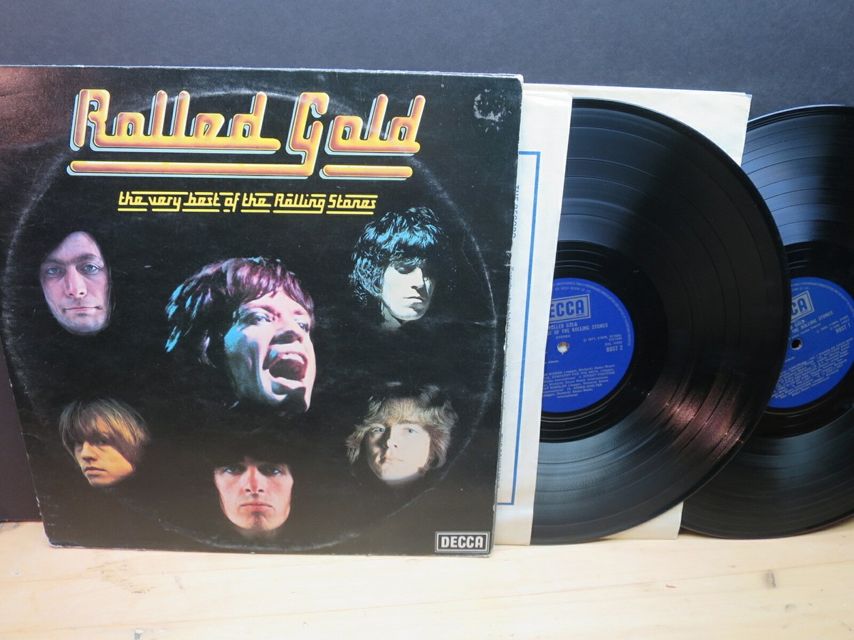 The Rolling Stones: Rolled Gold (strongVG++ 1975 Decca UK 2LP