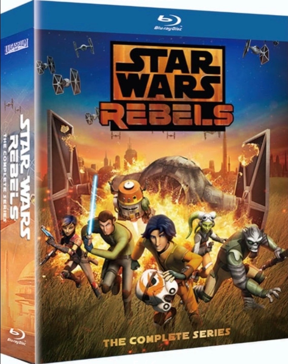 Star Wars Rebels: The Complete Series, Seasons 1-4 (Blu-Ray) 1 Day
