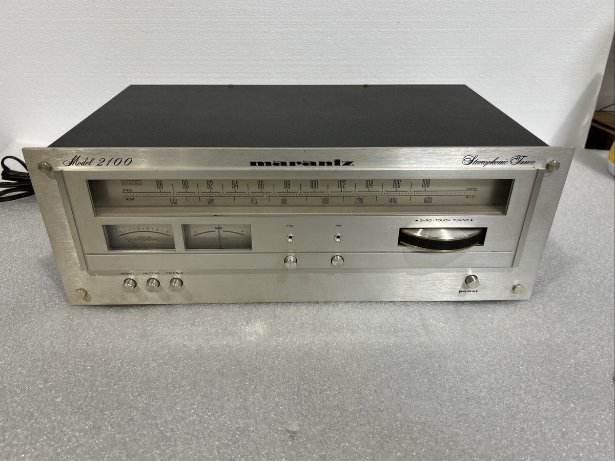 Marantz Model 2100 Stereophonic Tuner | eBay