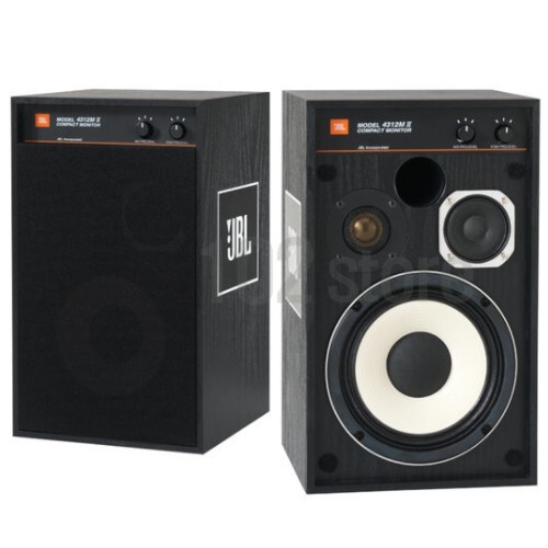 JBL 4312M II (4312M 2) Compact 3 Way Monitor Speaker Pair _No