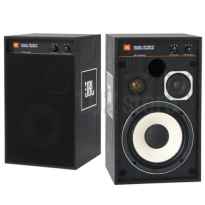 JBL 4312M II (4312M 2) Compact 3 Way Monitor Speaker Pair _No