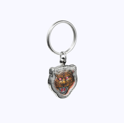 Supreme Tiger Keychain - Silver - NEW | eBay