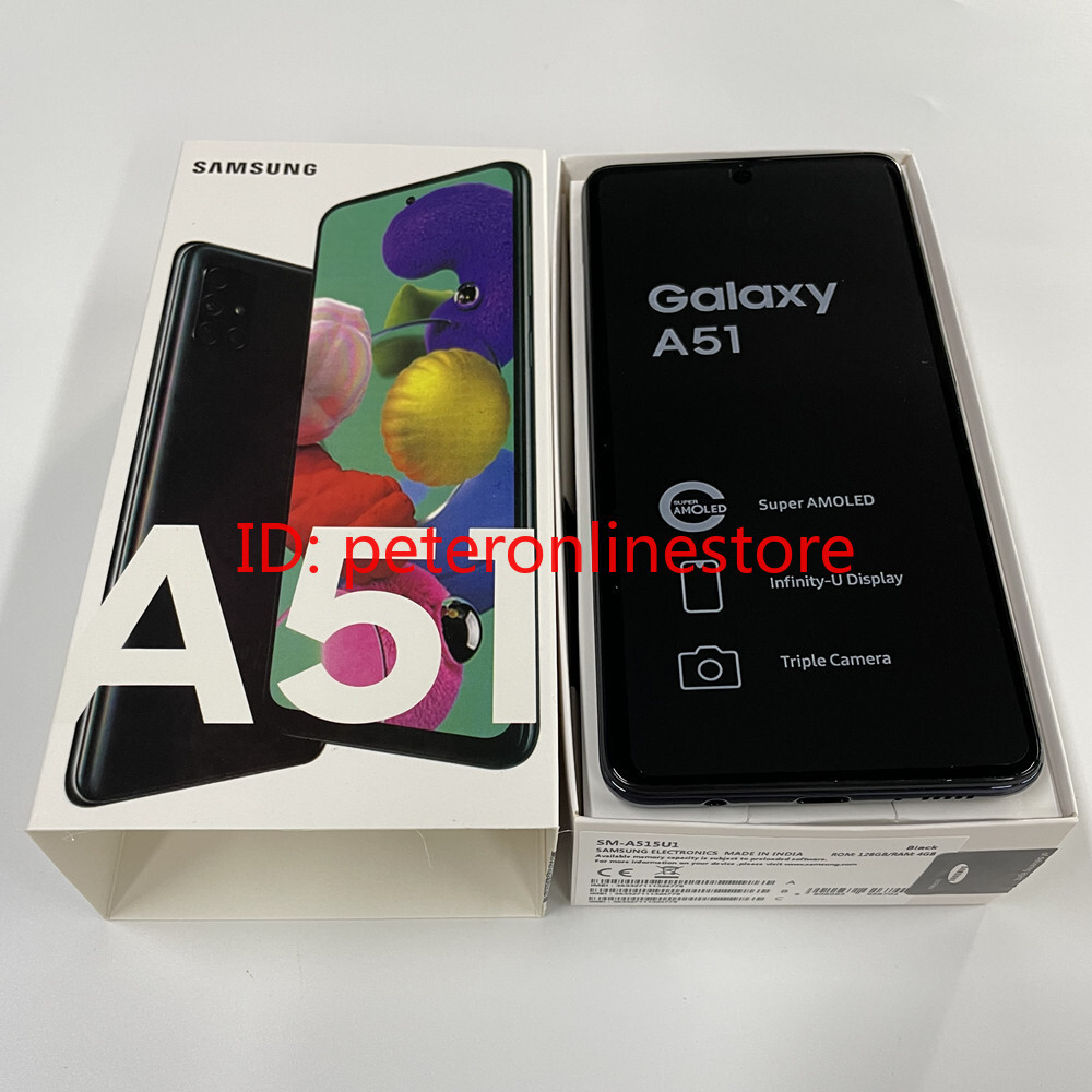 Unlocked Samsung Galaxy A51 SM-A515U(USA) 128GB 4GB RAM 48MP 6.5