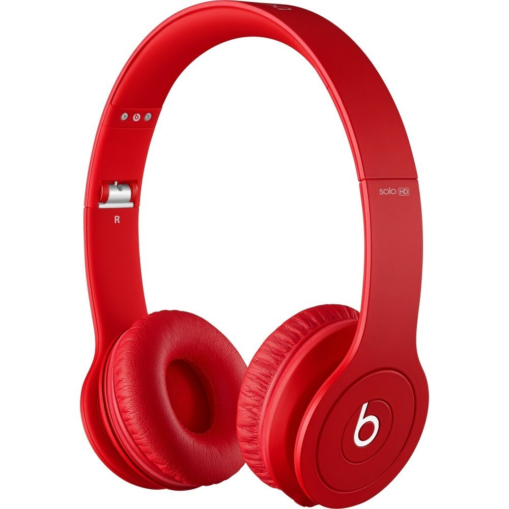 Beats by Dr. Dre Solo HD Headphones Red | eBay