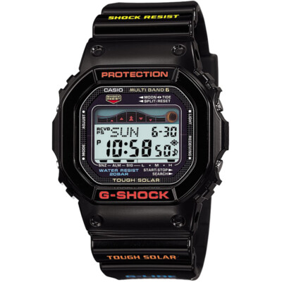 Casio G-SHOCK G-LIDE GWX-5600-1JF Tough Solar Radio Tide Graph