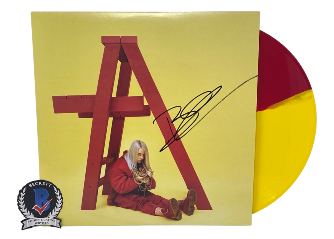 Billie Eilish Signed Autographed Don't Smile At Me Vinyl LP Album