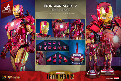 New Hot Toys MMS792D70 Ironman Iron Man 2 Mark IV 4 (Fractal Armor