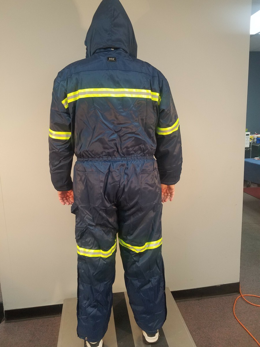 Helly Hansen Cold Weather Insulated Suit with Hood Blue with Hi