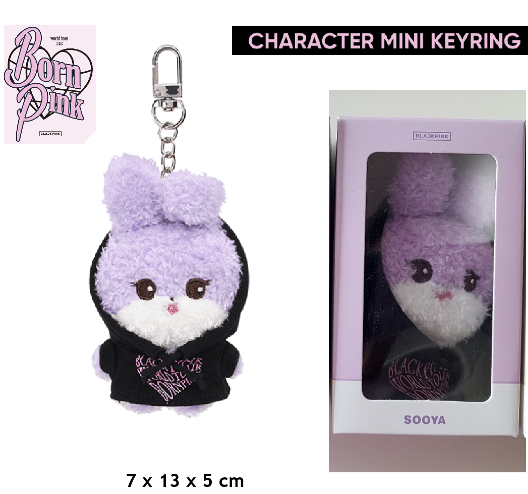 BLACKPINK Character mini KEYRING - World Tour BORN PINK OFFICIAL
