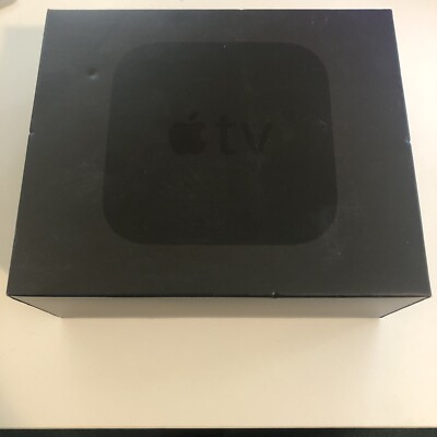 Apple TV BOX 4th Gen 4K HDR 64GB Black Empty Box Only w/ 2