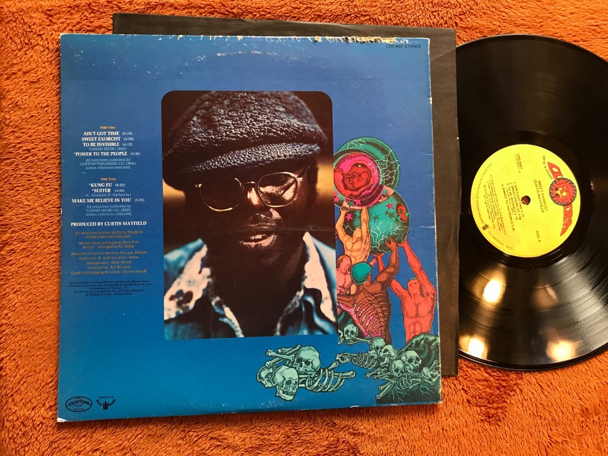 Curtis Mayfield ‎Sweet Exorcist 1974 Curtom CRS 8601 orig soul