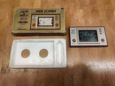 Super rare!! **CHEF** FP-24 NINTENDO GAME AND WATCH | eBay