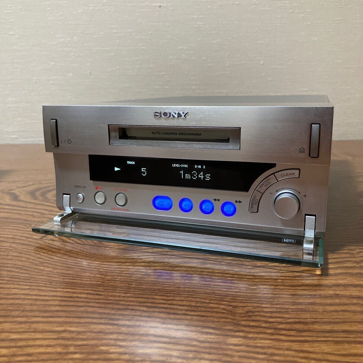 SONY MDS-SD1 Minidisc MD Deck Player Recorder Audio 100V | eBay