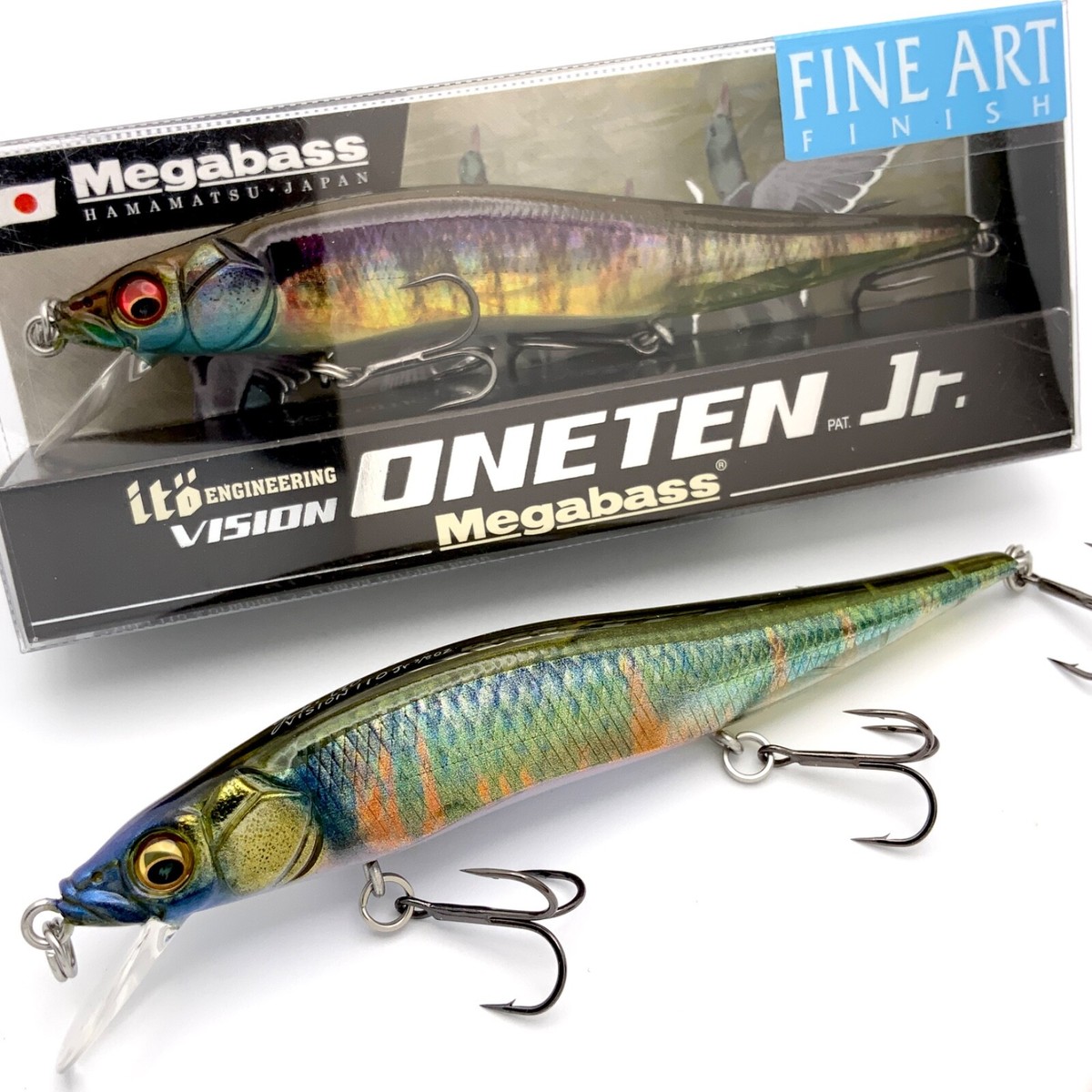 Megabass Vision Oneten 110 JR Junior Jerkbait FA (Fine Art Finish