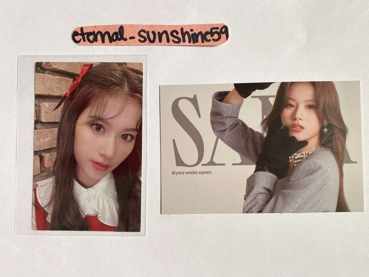 TWICE ナヨン サイン入りチェキ Eyes wide open TWICE ナヨン 直筆