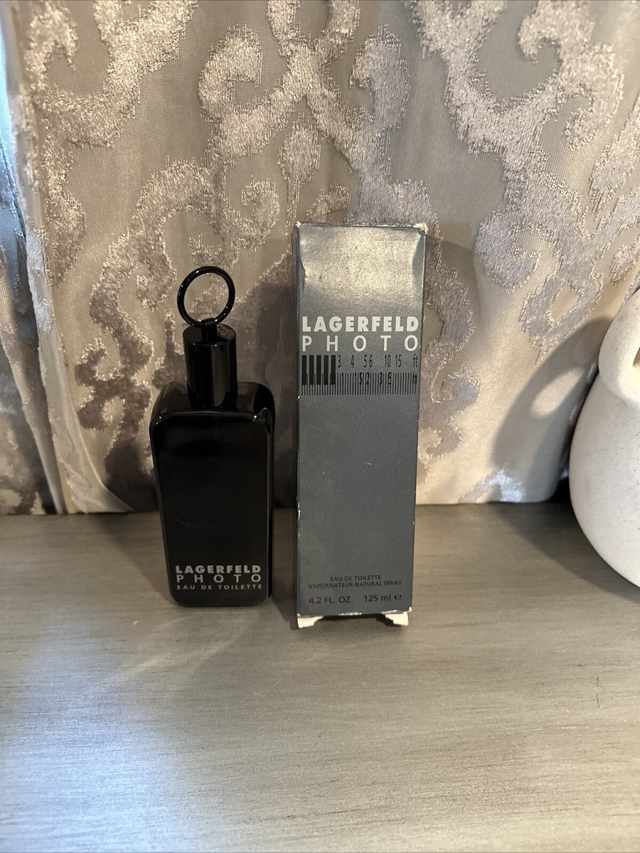 LAGERFELD PHOTO by LAGERFELD Men Cologne 4.2oz EDT Spr RARE