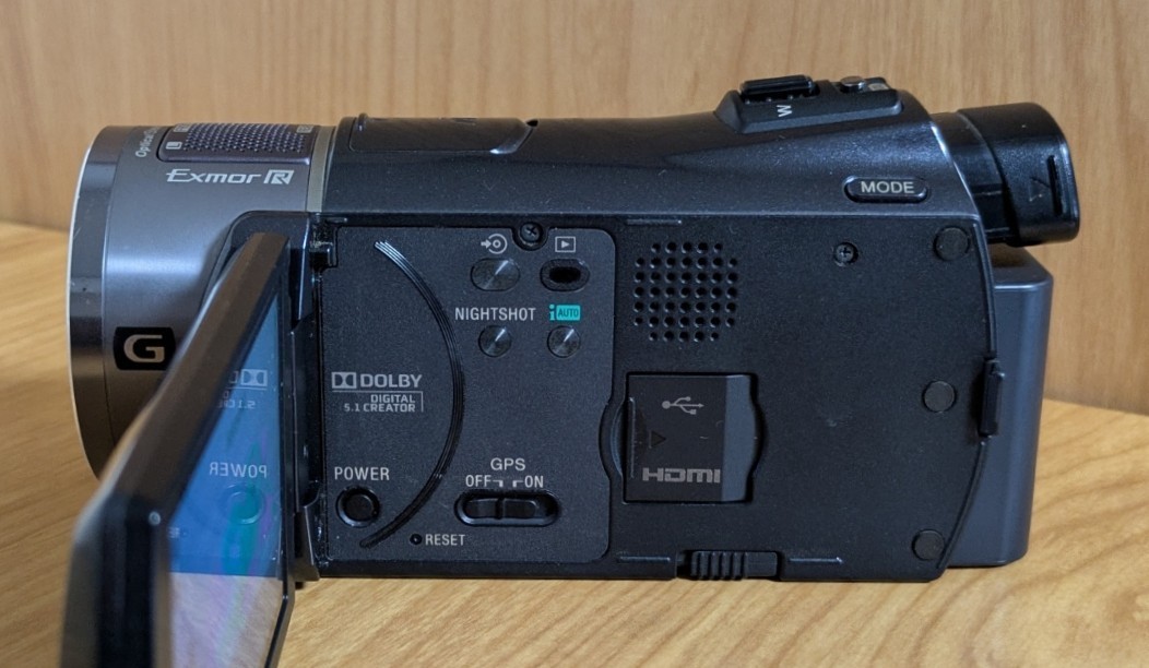 SONY HDR-CX550V Handycam Camcorder NightShot Full HD Japanese only