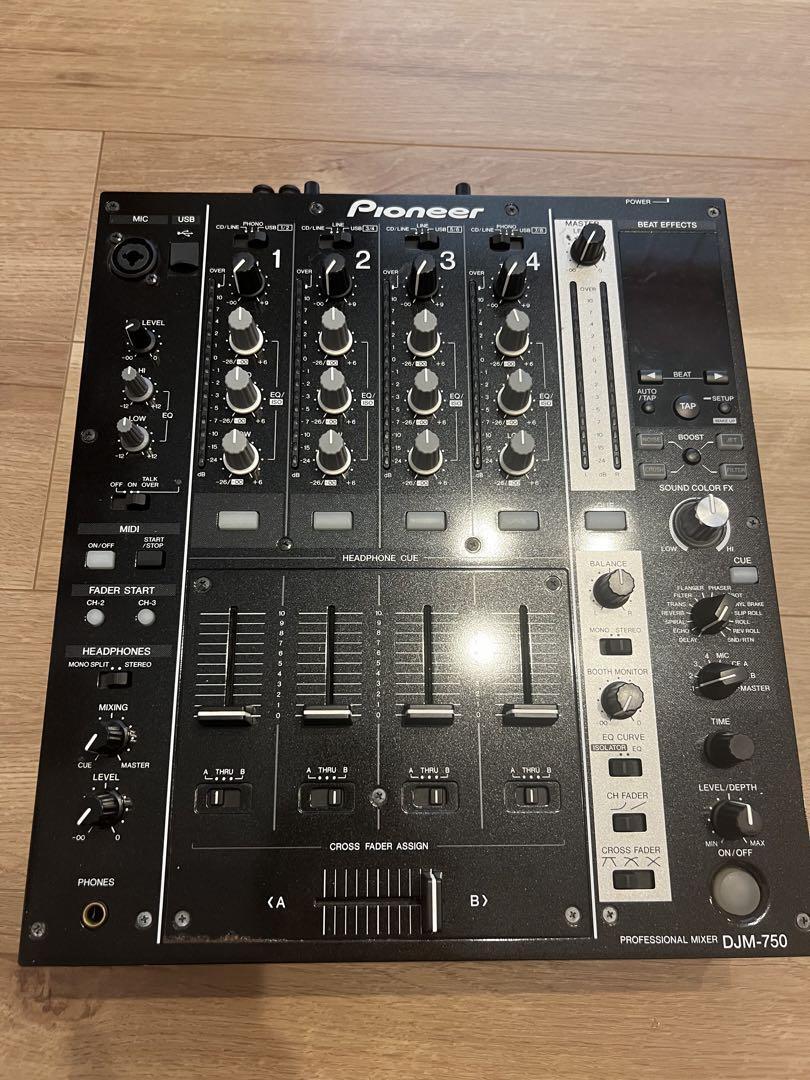Pioneer DJM-750 4-channel DJ Mixer Black | eBay